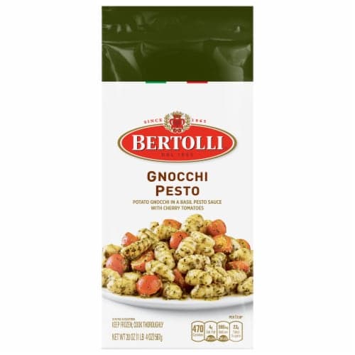 Bertolli Gnocchi Pesto  Meals In A Basil Pesto Sauce With Cherry Tomatoes