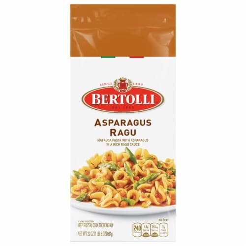 Bertolli Asparagus Ragu Malfada Pasta