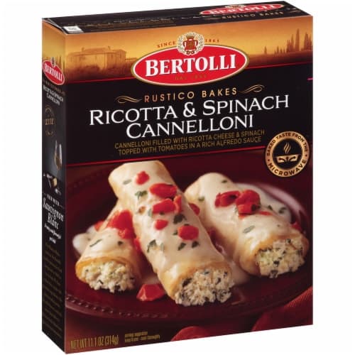 Bertolli Rustico Bakes Ricotta & Spinach Cannelloni