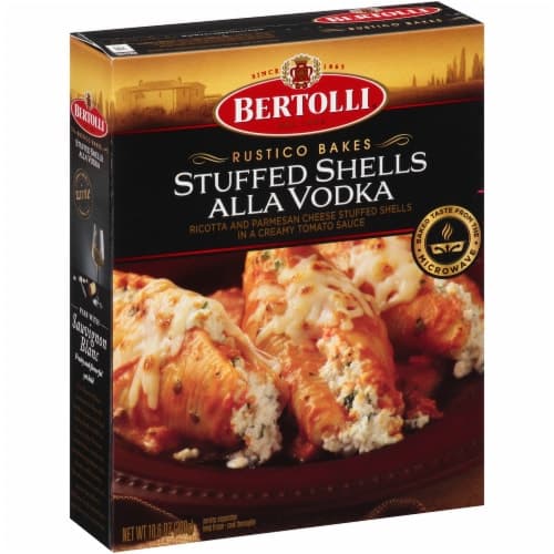 Bertolli Rustico Bakes Stuffed Shells Alla Vodka