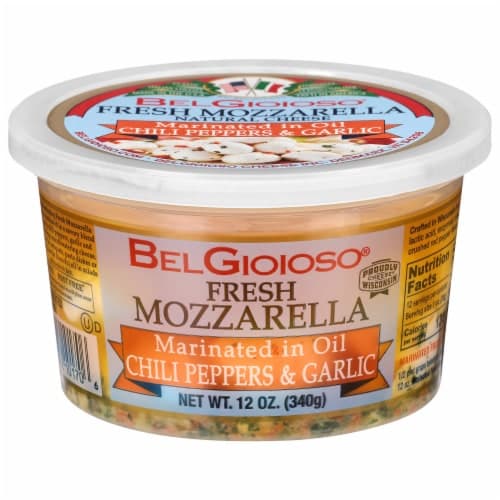 Belgioioso Fresh Marinated Mozzarella Cheese Ciliegine
