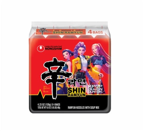 Nongshim Gourmet Spicy Shin Ramyun Noodles With Soup Mix
