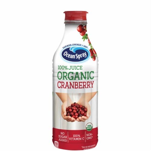 Ocean Spray 100% Juice, Organic, Cranberry