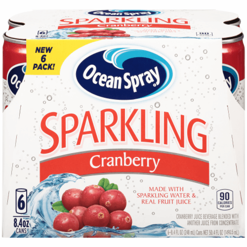 Ocean Spray Sparkling Juice Beverage, Cranberry