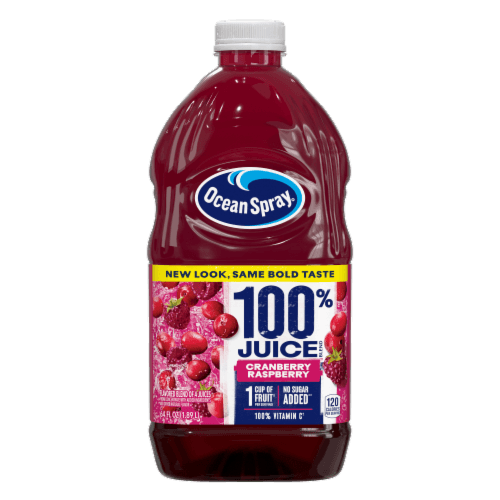 Ocean Spray 100% Juice Cran Raspbry