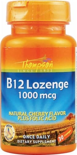 Thompson  B12  Cherry Lozenges