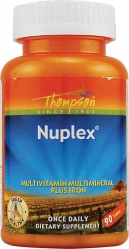 Thompson  Nuplex Multivitamin With Iron