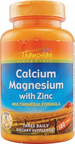 Thompson  Calcium Magnesium With Zinc Multimineral Formula