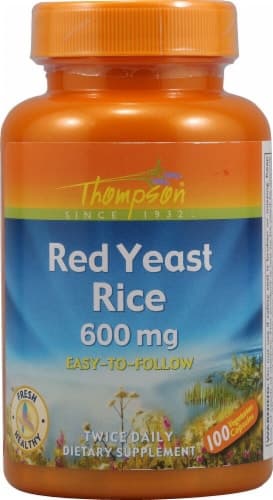 Thompson Red Yeast Rice Vegetarian Capsules
