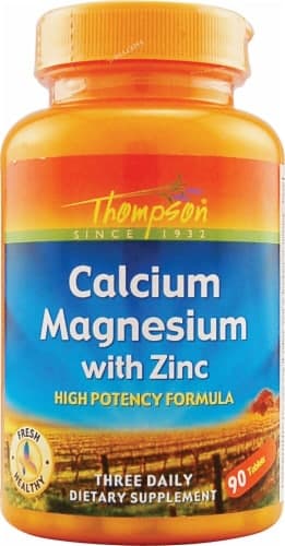 Thompson  Calcium Magnesium With Zinc High Potency Formula