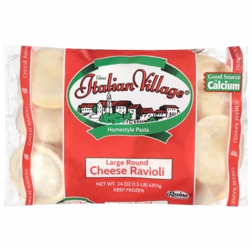 Gina Italian Village Round Cheese Ravioli