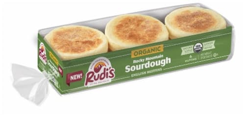 Rudi'S Organic Rocky Mountain Sourdough English Muffins