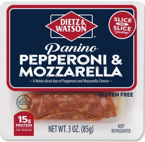 Dietz & Watson Pepperoni & Mozzorella Cheese Panino