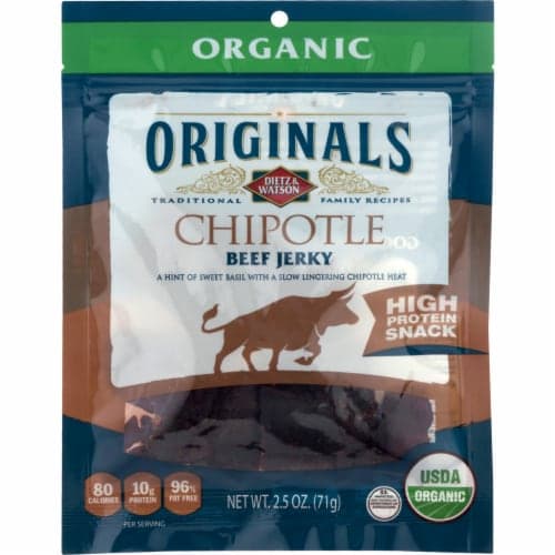 Dietz & Watson Originals Organic Chipotle Beef Jerky