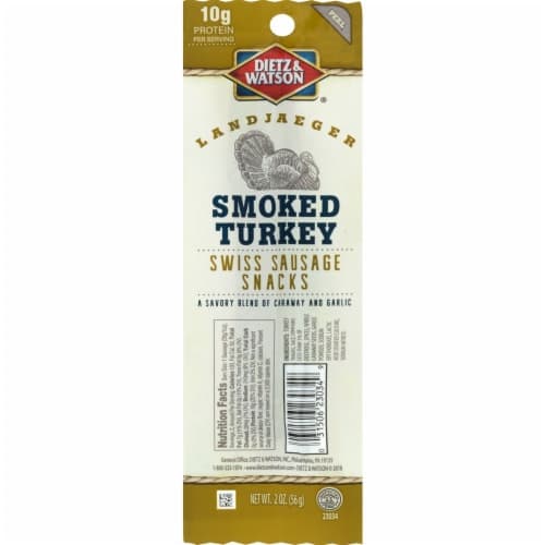 Dietz & Watson Landjaeger Smoked Turkey Sausage