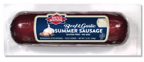 Dietz & Watson Beef Garlic Summer Sausage