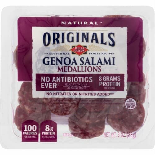 Dietz & Watson Genoa Medallions Abf