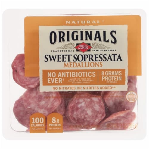 Dietz & Watson Originals Sweet Soppressata Medallions