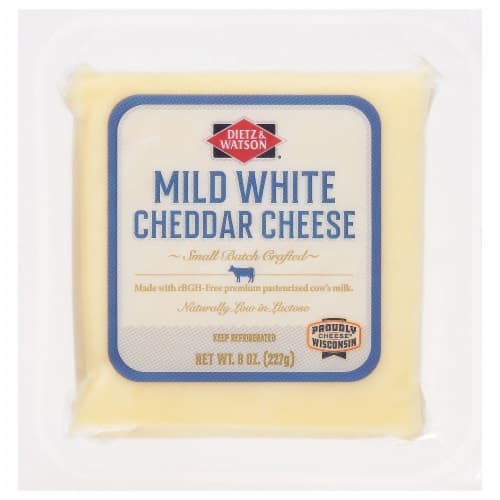 Dietz & Watson Originals Mild White Cheddar Cheese Block
