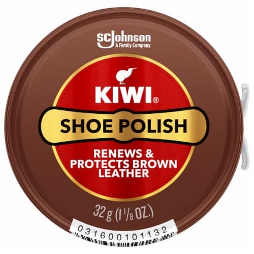 Kiwi Shoe Polish, Brown Leather