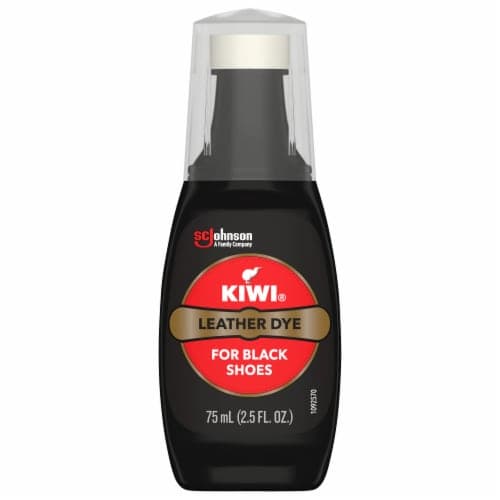 Kiwi Leather Dye, For Black Shoes