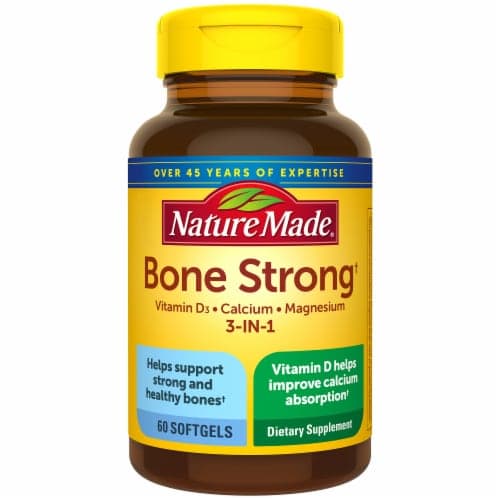 Nature Made Bone Strong Dietary Supplement Softgels