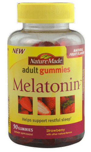 Nature Made Melatonin, Adult Gummies, Strawberry