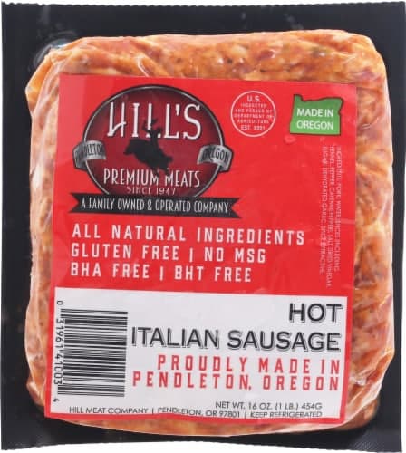 Hill'S Premium Meats Hot Italian Sausage