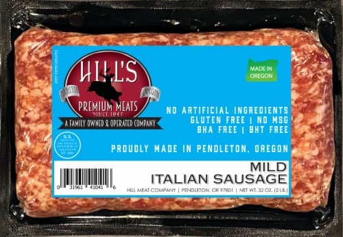 Hill'S Premium Meats Mild Italian Sausage Brick