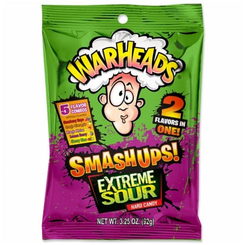 Warheads Smashups Extreme Sour Hard Candy