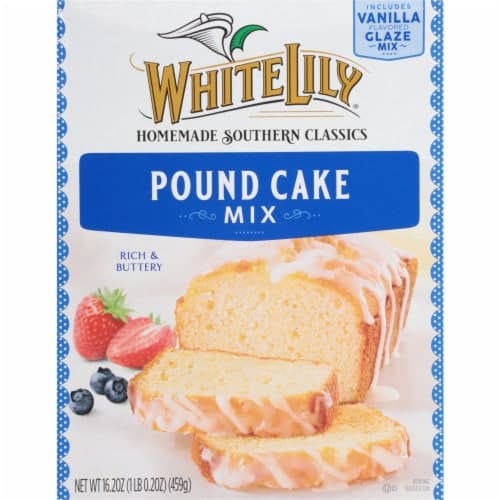 White Lily Pound Cake Mix