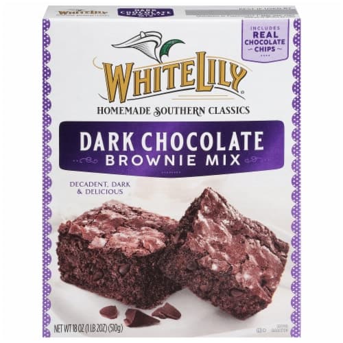 White Lily Dark Chocolate Brownie Mix