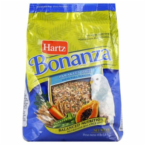 Hartz Bonanza Parakeet Diet Health & Vitality