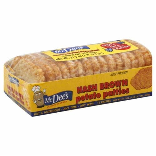 Mr. Dee'S Hash Brown Potato Patties