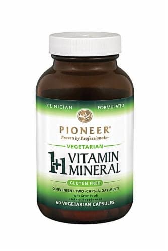 Pioneer  1+1 Vitamin Mineral Gluten Free