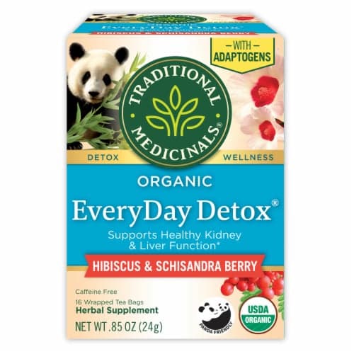 Traditional Medicinals Organic Everyday Detox Schisandra Berry Herbal