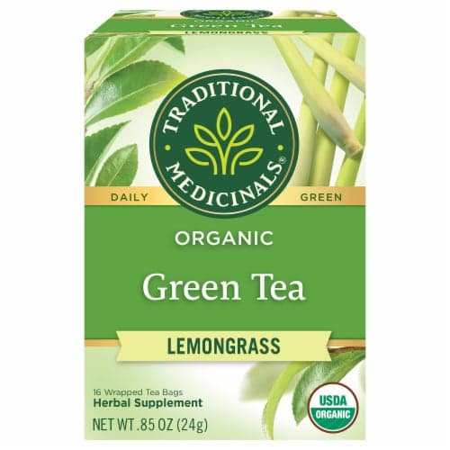 Traditional Medicinals Organic Green Tea Lemongrass