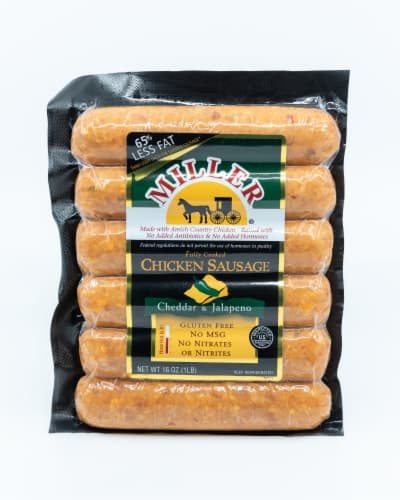 Miller Jalapeno & Cheese Chicken Sausage