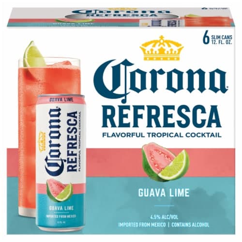 Guava Lime Spiked Tropical Cocktail