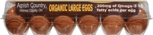Amish Country Cage-Free Large Brown Organic Eggs