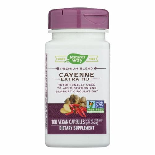 Nature'S Way Cayenne Extra Hot Capsules
