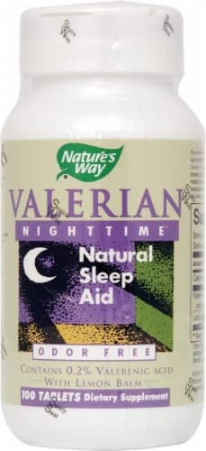 Nature'S Way Valerian Nighttime Natural Sleep Aid Capsules