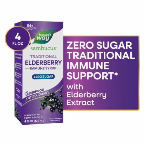 Nature'S Way Sambucus Sugar Free Elderberry Syrup