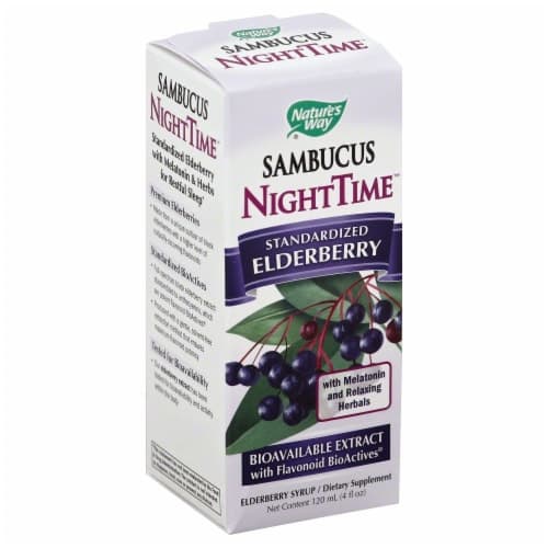 Nature'S Way Sambucus Nighttime Standardized Elderberry Syrup