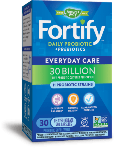 Nature'S Way Fortify Daily Probiotic +Prebiotics Capsules