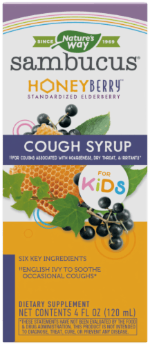 Nature'S Way Sambucus Honey Berry Kids' Cough Syrup