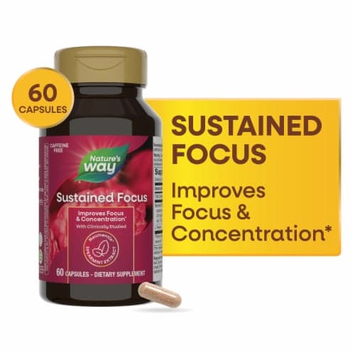 Nature'S Way Sustained Focus Dietary Supplement