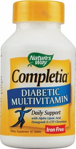 Nature'S Way  Completia Diabetic Multivitamin Iron Free