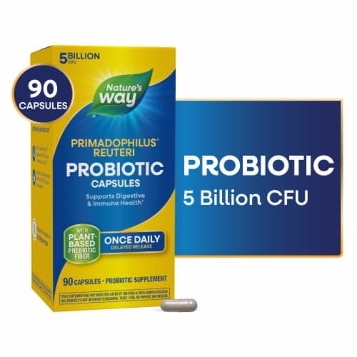 Nature'S Way Primadophilus Reuteri Superior Probiotic Delayed Release Capsules