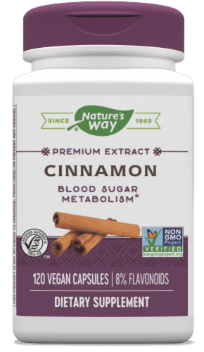 Natures Way Standardized Cinnamon Capsules